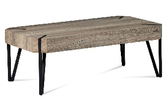 Konferenční stolek Alexa (dub canyon grey + černá)