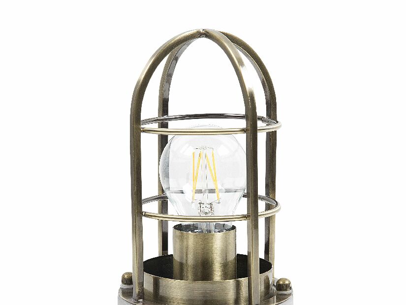 Stolní lampa ANNIA (sklo) (mosazná)