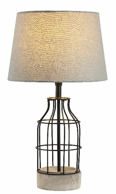 Stolní lampa Ava 4385 (šedá + černá)