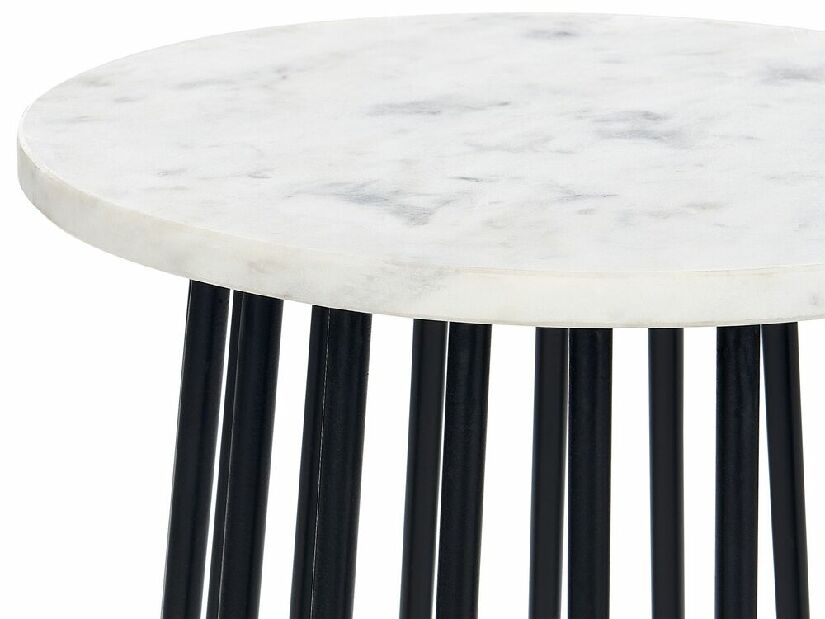 Příruční stolek Torin (bílá)