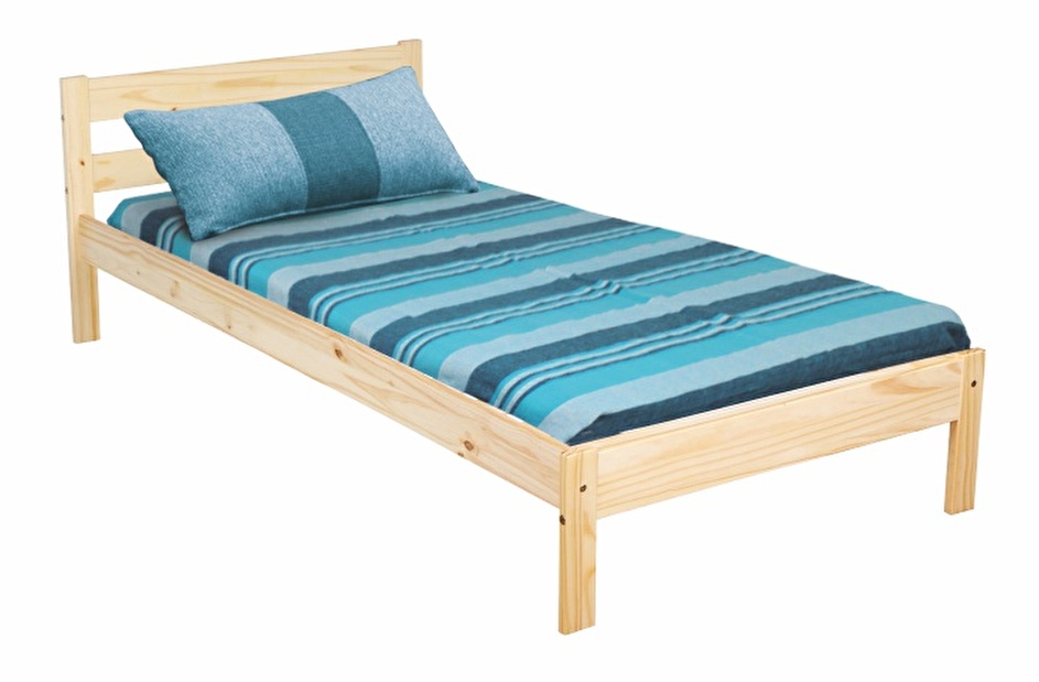 Jednolůžková postel 90 cm Nimbos (masiv) (s roštem)