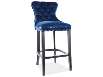 Barová židle Amy (námořnická modrá)