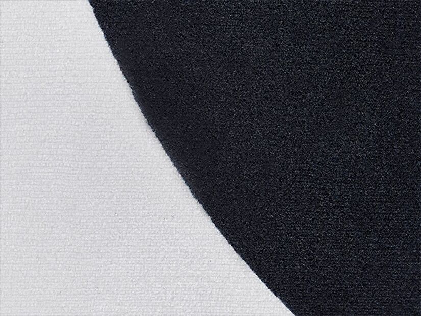 Dětský koberec ⌀ 120 cm Pana (černá)