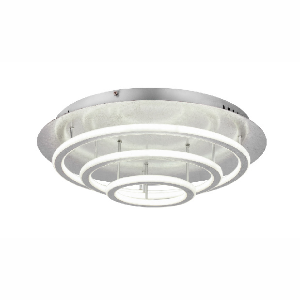 Stropní/nástěnné svítidlo LED Arryn 49252-100S (stříbrná + opál) (Stmívatelné)