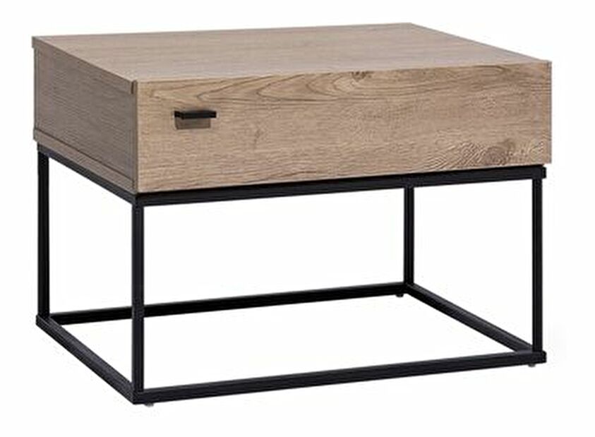 Noční stolek Cure (tmavé dřevo)