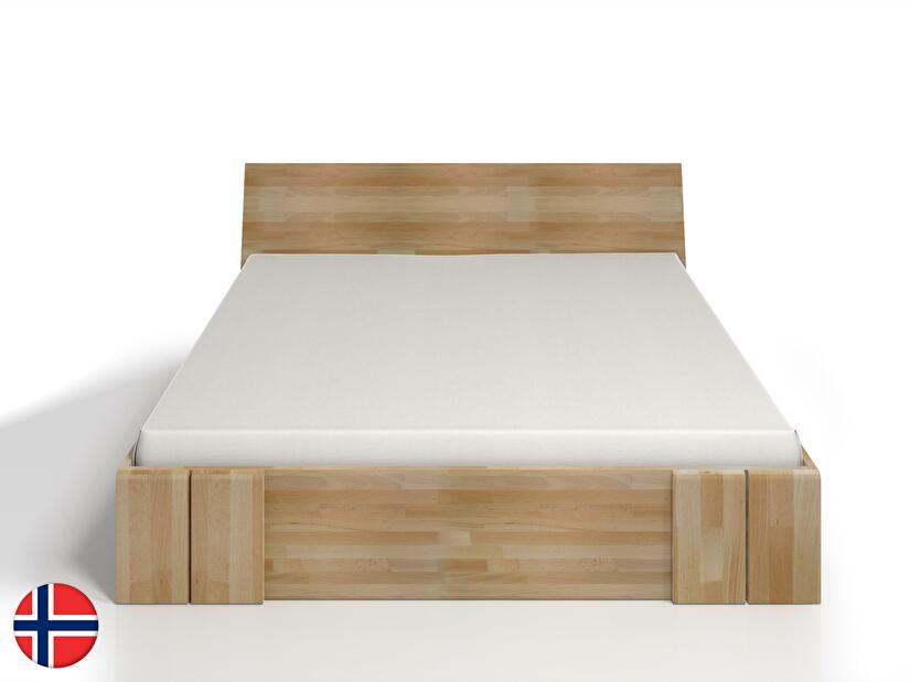 Jednolůžková postel 120 cm Naturlig Galember Maxi DR (buk) (s roštem a úl. prostorem)