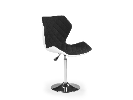 Barová židle Lugar 2 (černá + bílá)