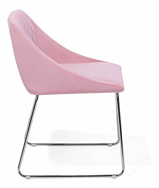 Set 2ks. jídelních židlí Aricata (růžová)