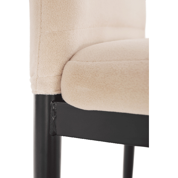 Jídelní židle Antigone NEW (béžov + černá)