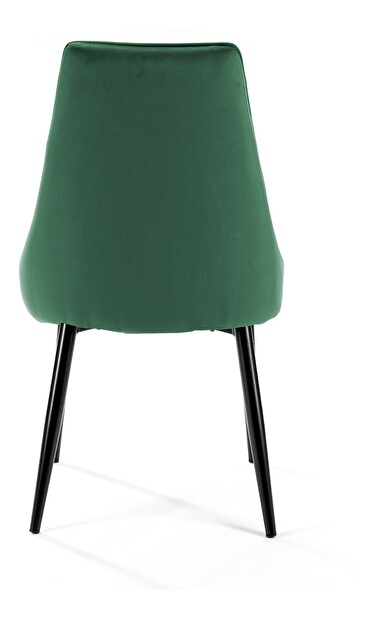 Jídelní židle Selvaraj II (tmavě zelená)
