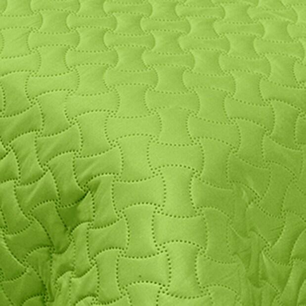 Přehoz na postel 210x170cm Hugo (zelená)