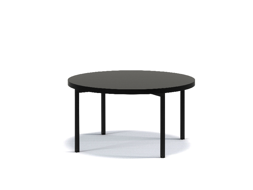 Konferenční stolek Sideria C (lesk černý)