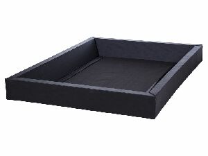 Pěnový rám na vodní postel 160 x 200 cm Saphir (černá)