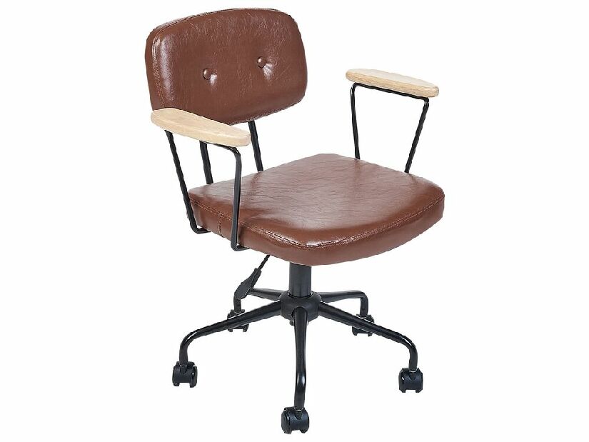 Kancelářská židle Asta (hnědá)