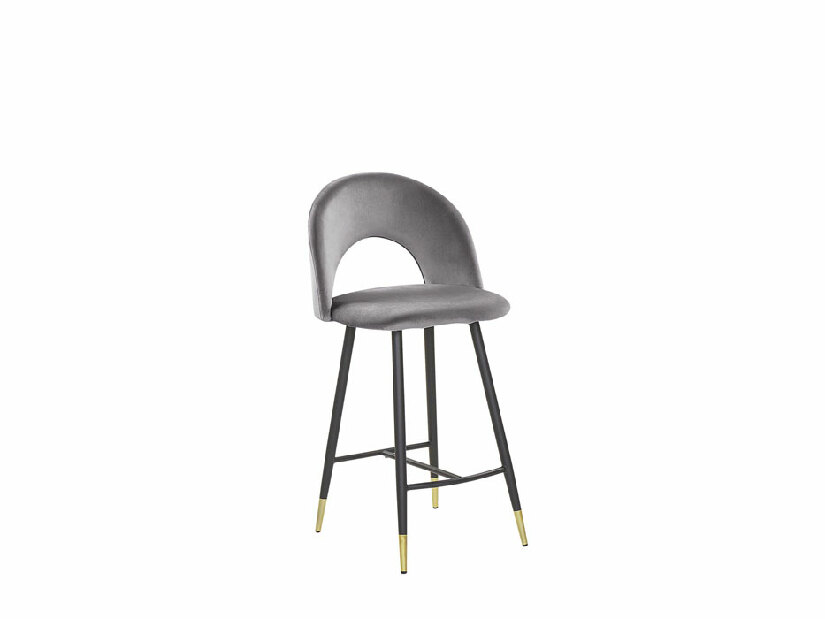 Set 2 ks. Barových židlí Filatto (šedá)