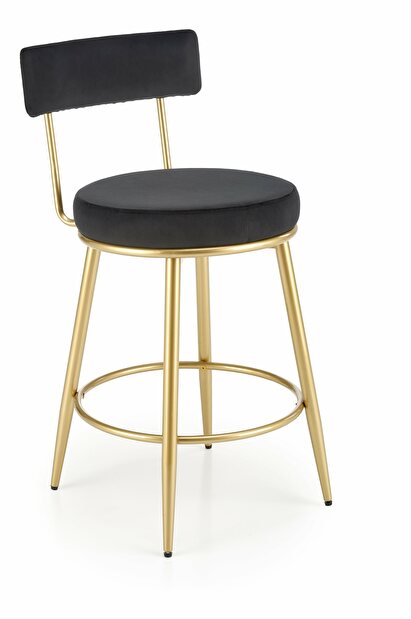 Barová židle Hiky (černá)