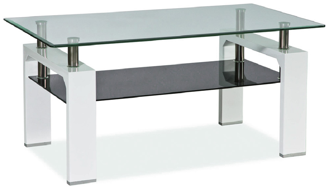 Konferenční stolek Lisa II bílý *výprodej