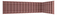 Set 20 čalouněných panelů Quadra 210x90x60 cm (růžová)