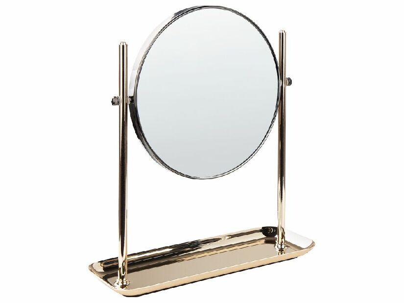 Kosmetické zrcadlo Faix (zlatá)