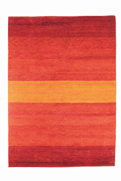 Ručně vázaný koberec Bakero Baku Stripe Red