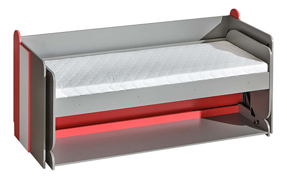 Jednolůžková postel 90 cm Flume F14 (s roštovou deskou)