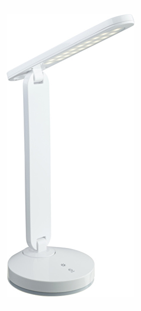 Stolní svítidlo LED Gendry 58346 (moderní/designové) (bílá + satinovaná) (Stmívatelné)