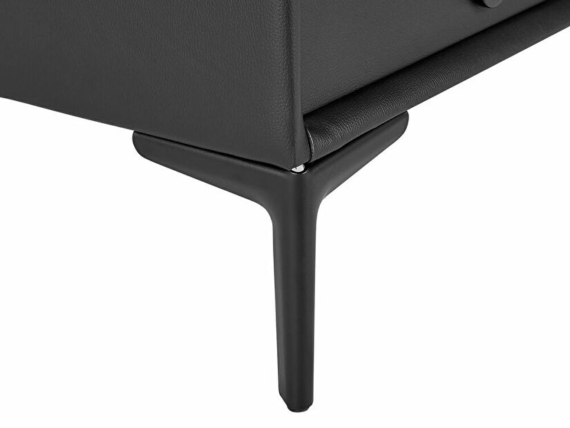 Noční stolek SANAZA (černá)
