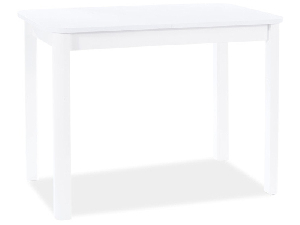 Jídelní stůl Daniel (bílá matná + bílá matná) (pro 4 osoby)