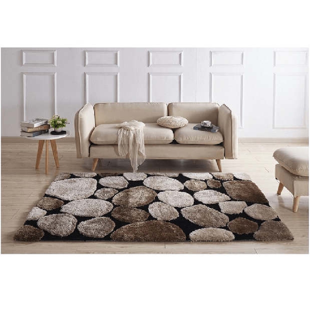 Kusový koberec 120x180 cm Pebble Typ 4 (béžová)