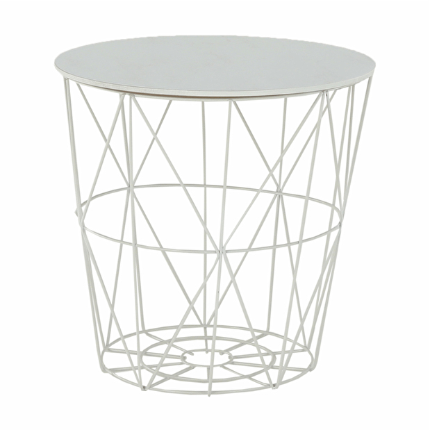 Příruční stolek Eplo (bílá) *výprodej