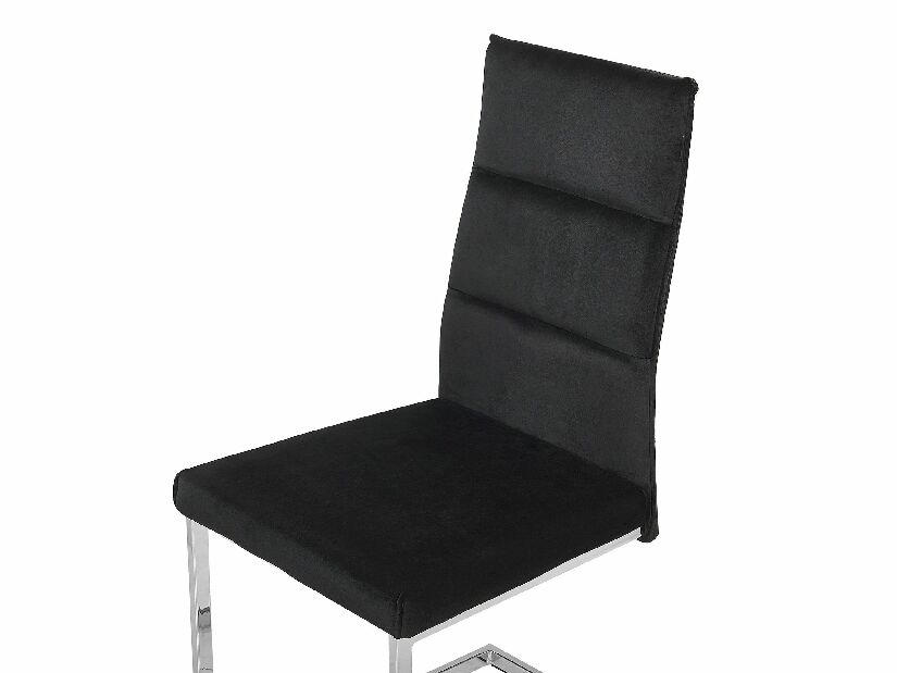 Set 2 ks. jídelních židlí REDFORD (černá)
