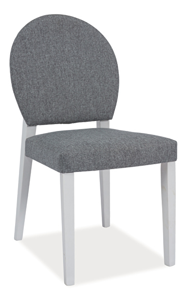 Jídelní židle Odla (bíla + šedá)