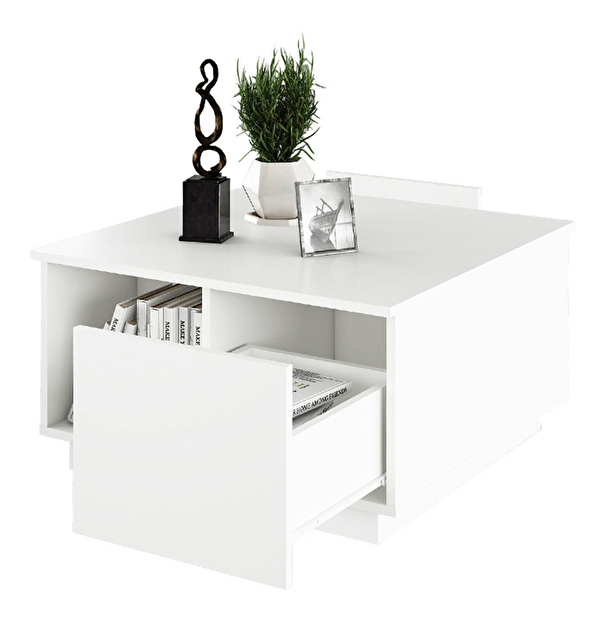Konferenční stolek Dalo (bílá) *výprodej