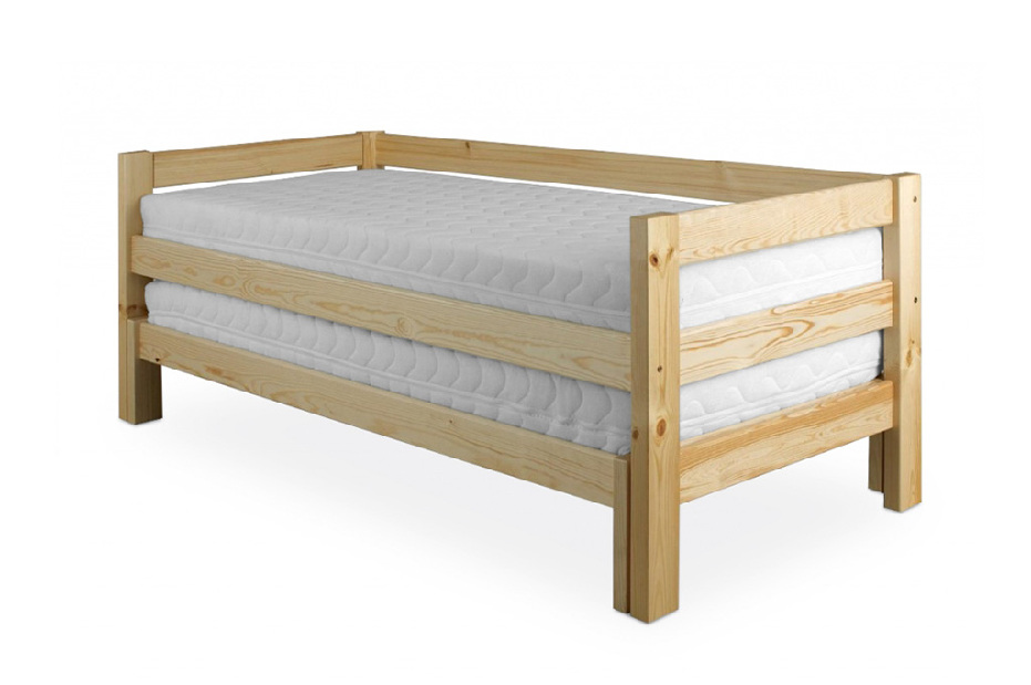 Rozkládací postel 90 až 180 cm LK 134 (masiv)