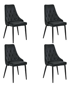 Jídelní židle Selvaraj II (černá)