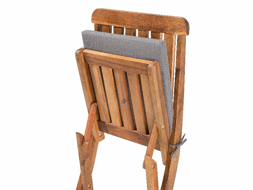 Zahradní židle Cien (tmavé dřevo)