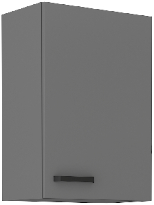 Horní kuchyňská skříňka Nesia 50 G 72 1F (Antracit)