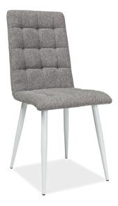 Jídelní židle Olivie (šedá + bílá) *výprodej