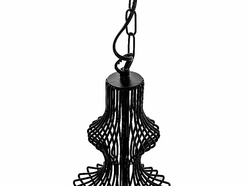 Závěsná lampa Keter (černá)