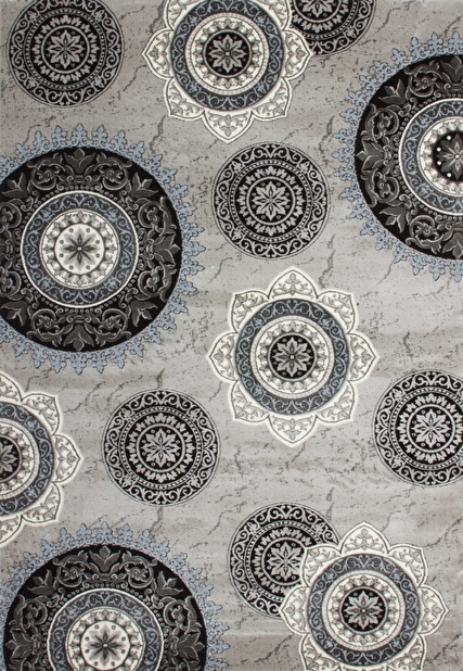Kusový koberec Aura 770 Silver (150 x 80 cm)