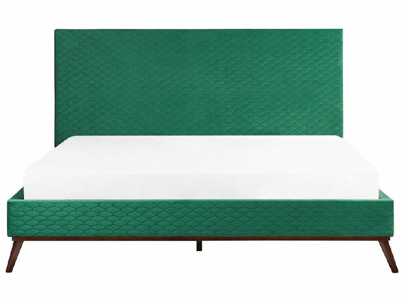Manželská postel 180 cm Betuel (zelená) (s roštem)