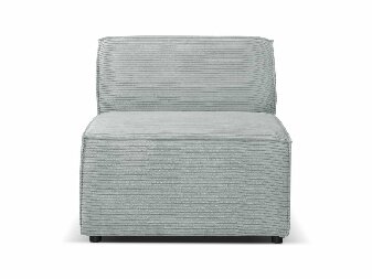 Modul sedačky (stredový diel) Cuboid (sivá)
