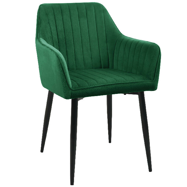 Jídelní židle Svetozar (tmavě zelená)