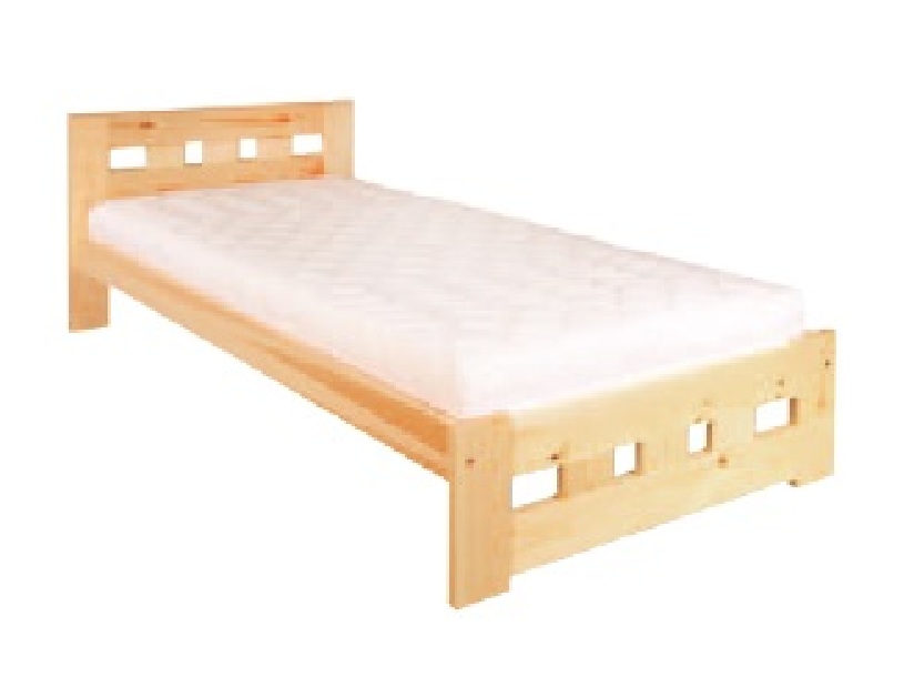 Jednolůžková postel 90 cm LK 145 (masiv) *výprodej