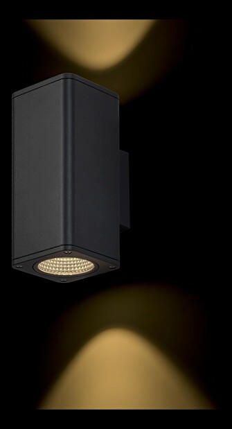 Venkovní osvětlení Mizzi sq II 230V LED 2x12W 46 ° IP54 3000K (antracitová)