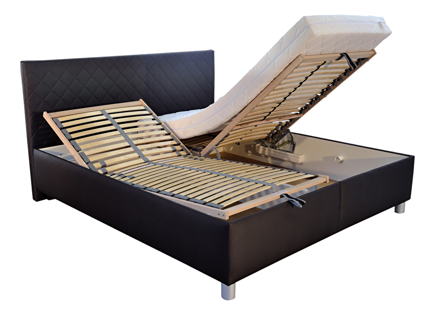 Manželská postel 180 cm Blanář Reflex (s rošty a matracemi)