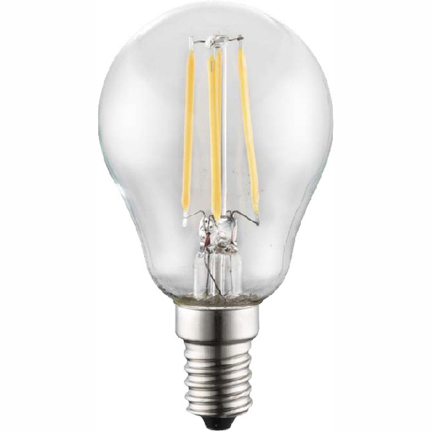 LED žárovka Led bulb 10585 (nikl + průhledná)