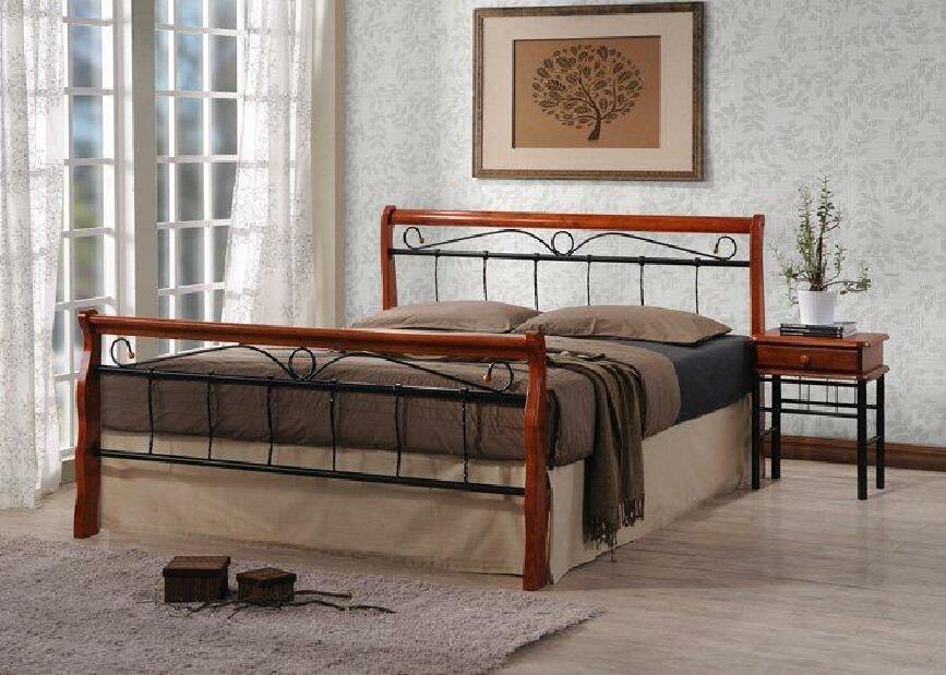 Kovová manželská postel 180 cm Venecja
