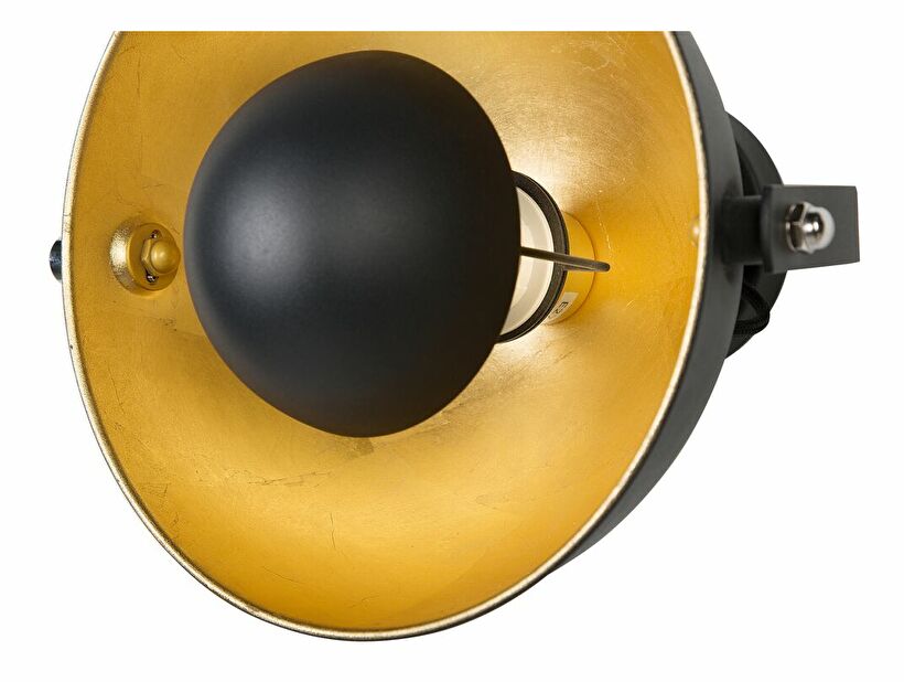 Nástěnná lampa Theos II (černá)