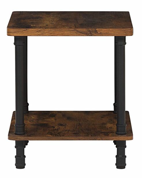 Příruční stolek VARILUN (tmavé dřevo)